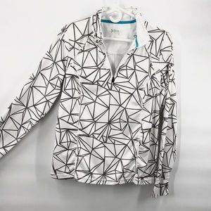 Xerion Work out Gym Yoga Athleisure Top M